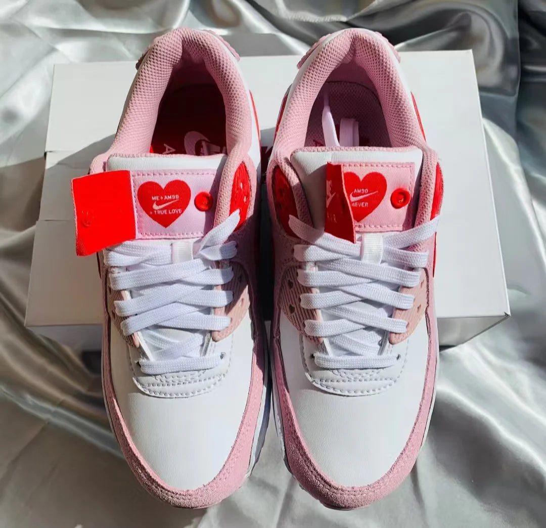 Red And White Shoes & Bag Set(25366)