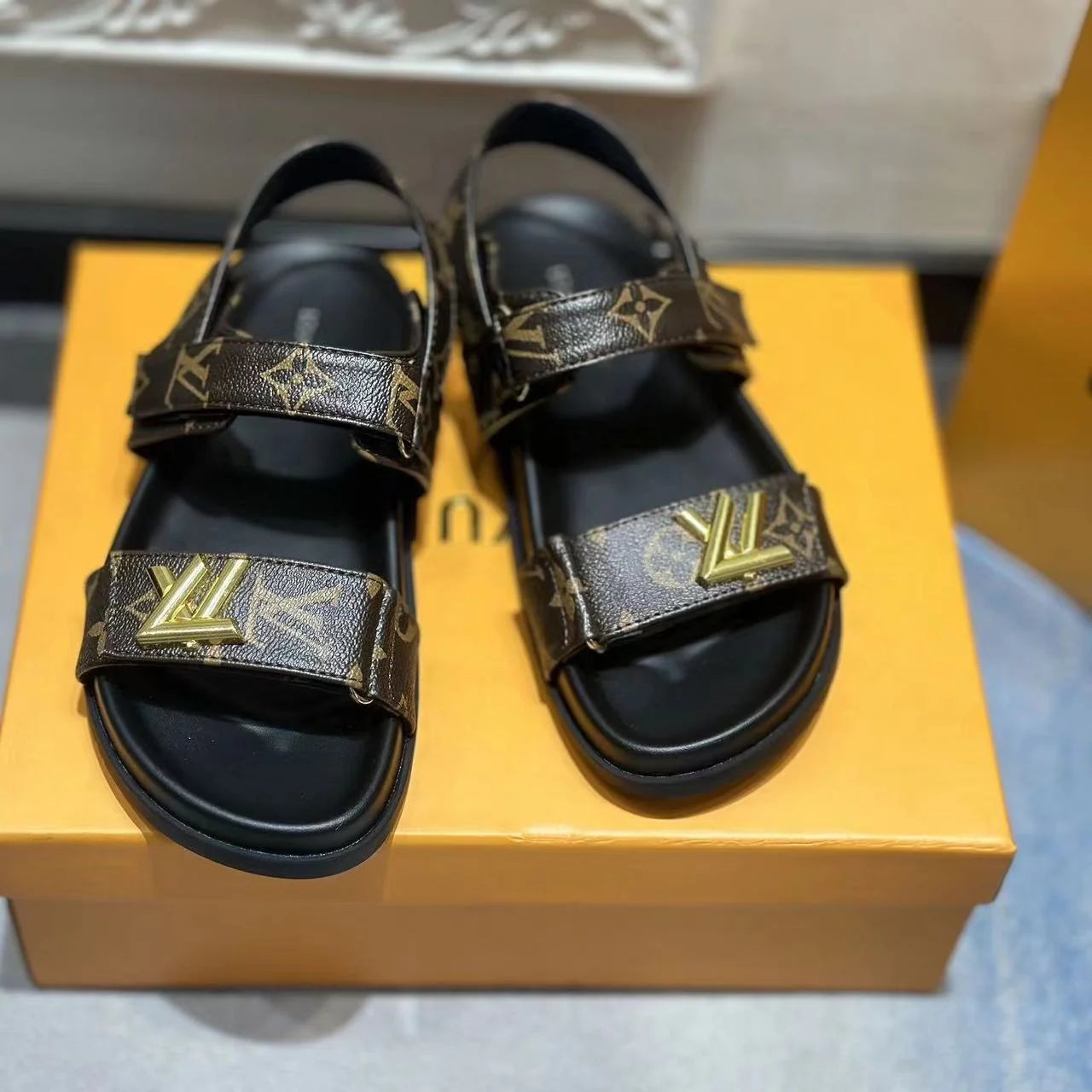 L- Monogram Sandal