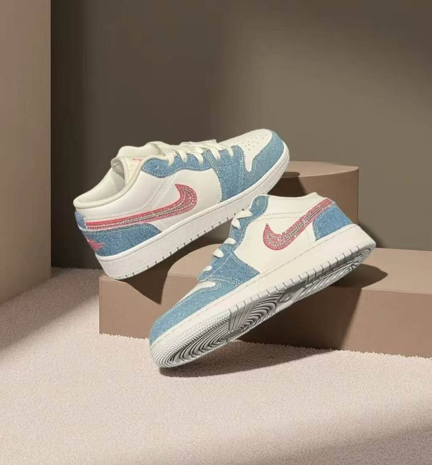 N-Fashion Light Blue&White Sneakers(MZ5152)