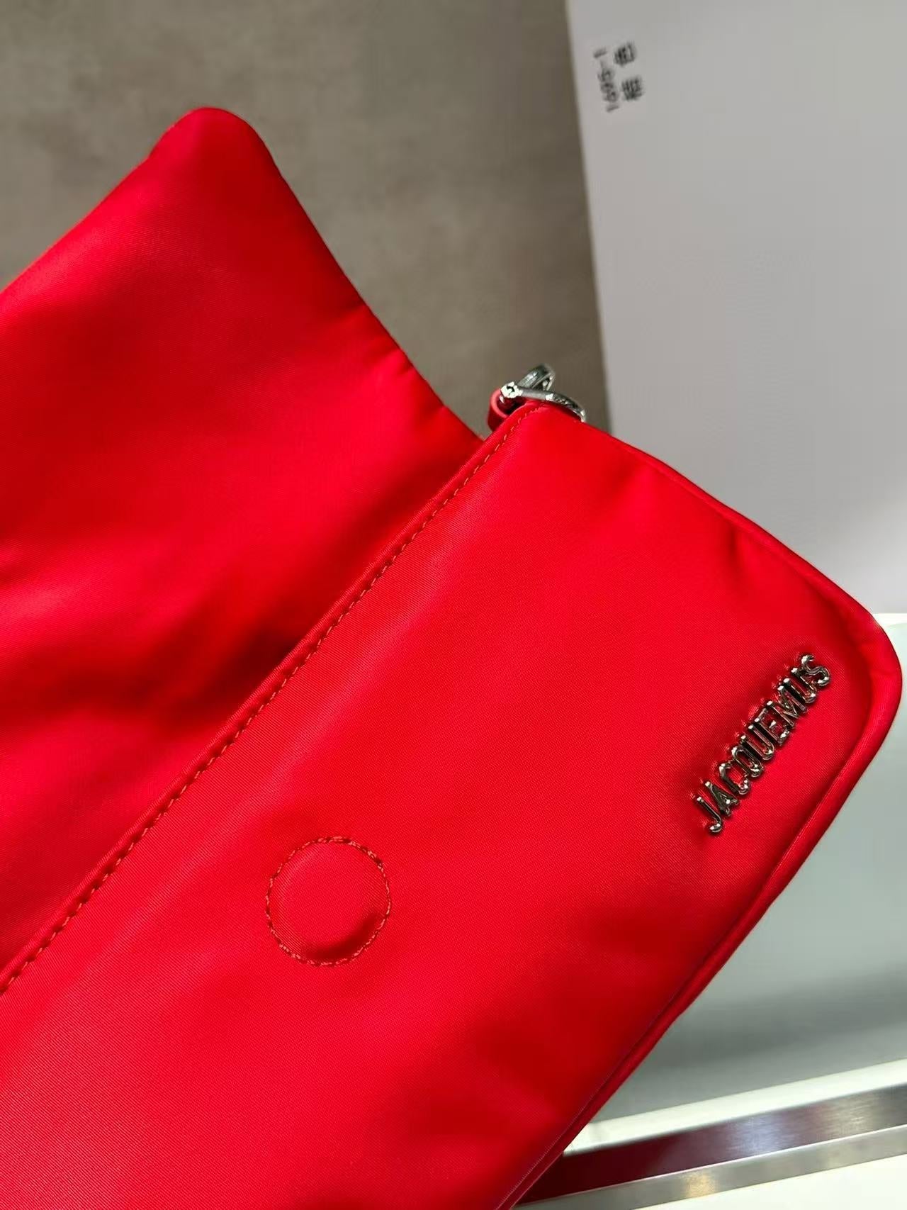 Red And White Shoes & Bag Set(25366)