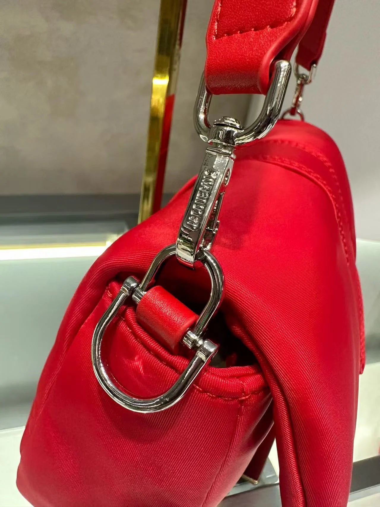 Red And White Shoes & Bag Set(25366)