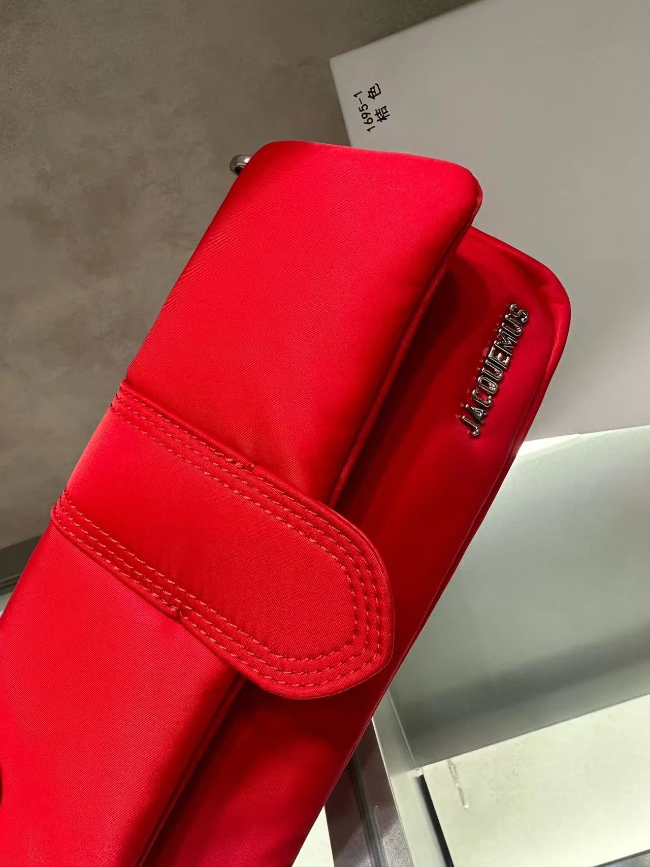 Red And White Shoes & Bag Set(25366)