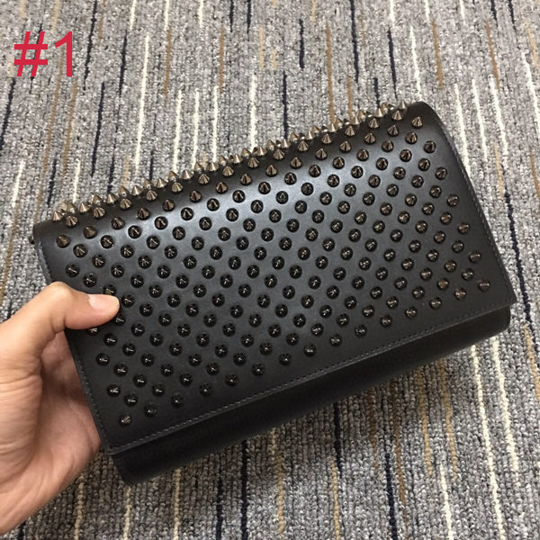 CL- Black Studded Boots&Bag(CL2041)