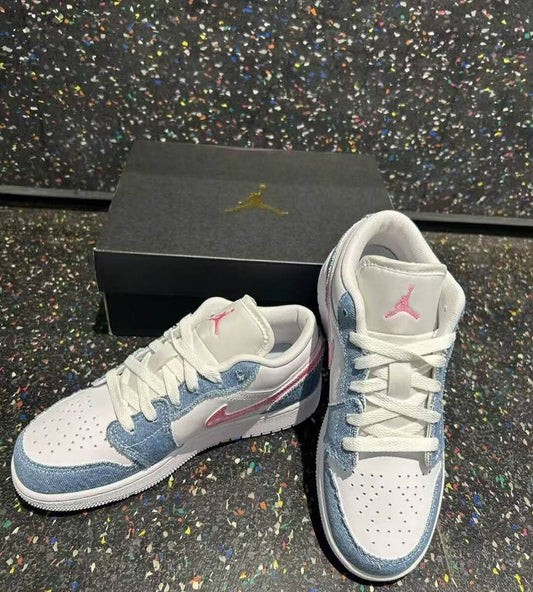 N-Fashion Light Blue&White Sneakers(MZ5152)