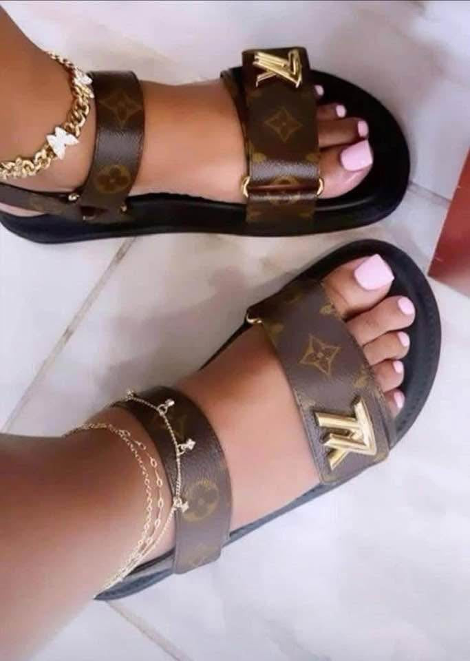 L- Monogram Sandal
