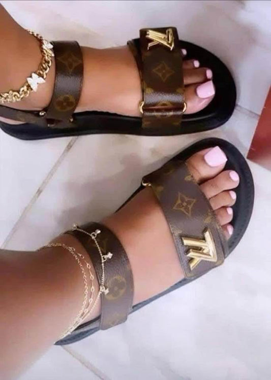 L- Monogram Sandal