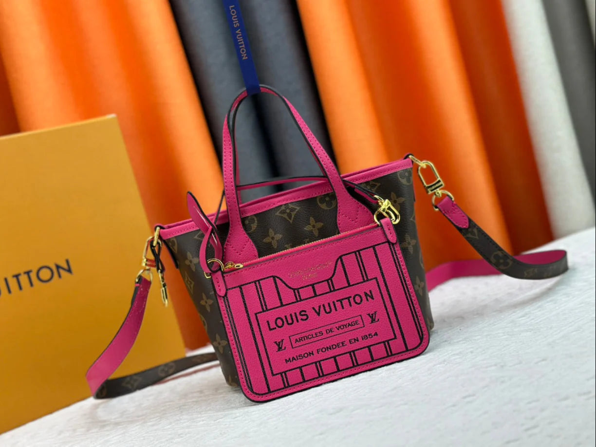 L-Rose Red Bag & Slippers(HD44)