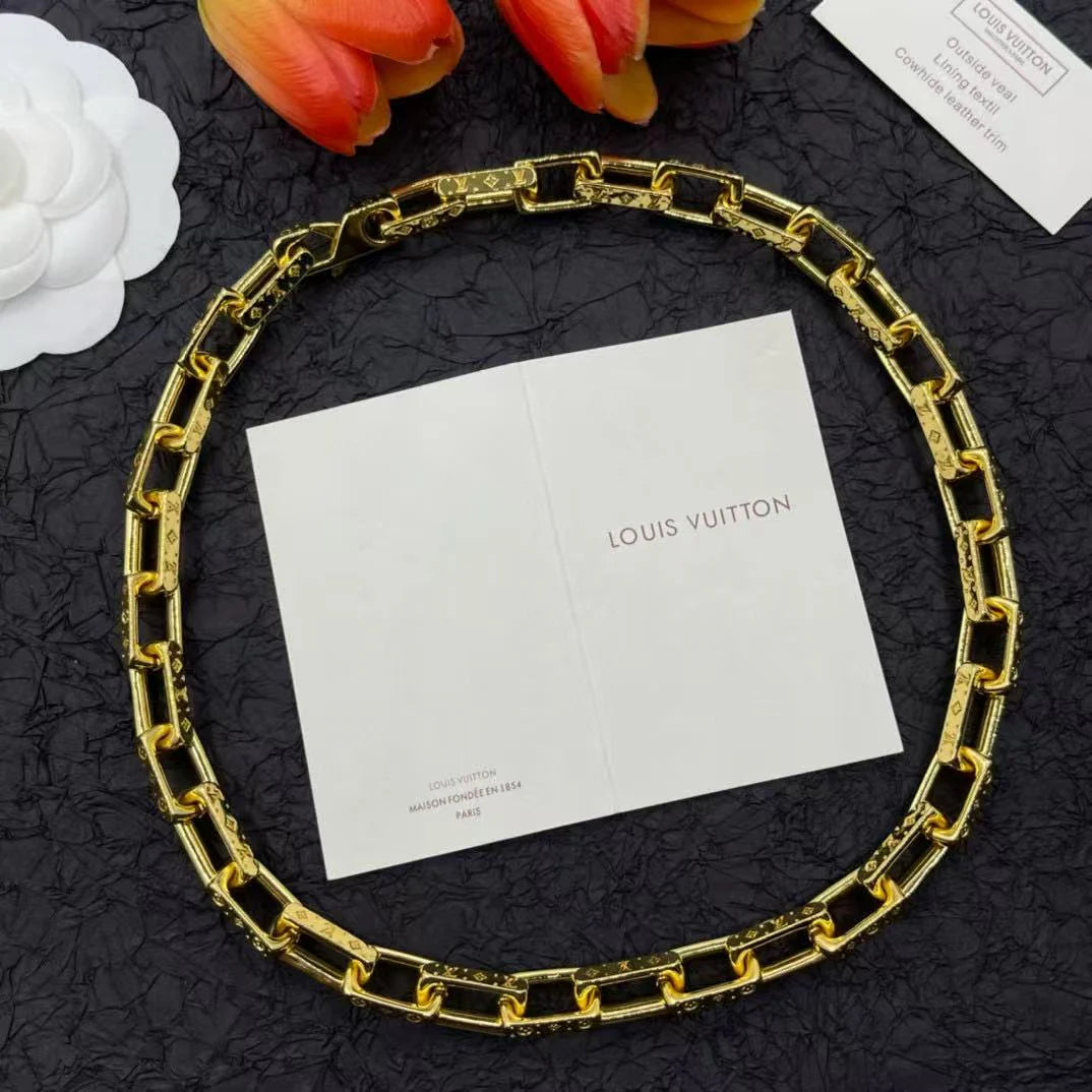 L-Necklace and bracelet (DE655）