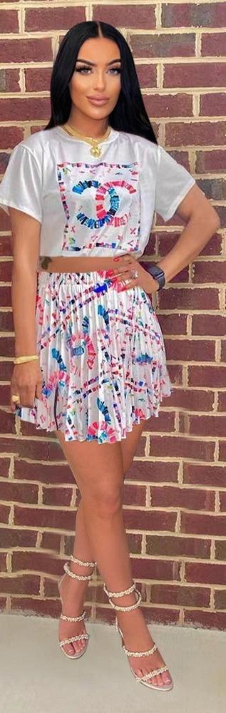 C- 2pc Skirt Set