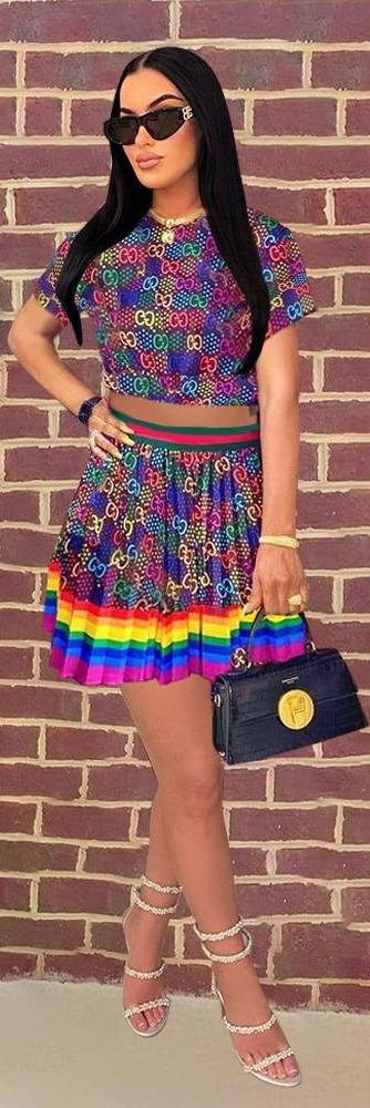 C- 2pc Skirt Set